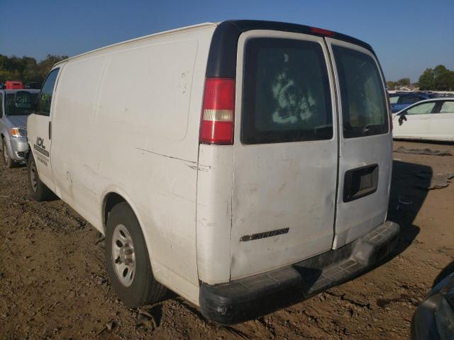 1GCSGAFX5E1107836 - 2014 CHEVROLET EXPRESS CA WHITE photo 3