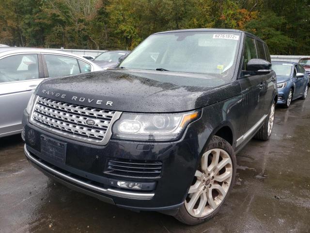 SALGS2EF2EA128106 - 2014 LAND ROVER RANGE ROVE BLACK photo 2