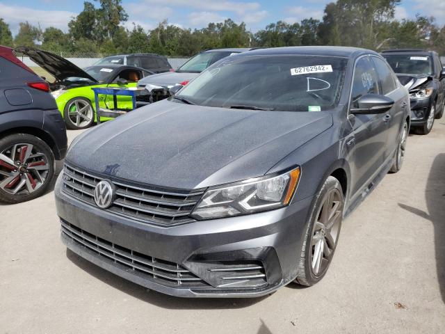 1VWDT7A36HC062410 - 2017 VOLKSWAGEN PASSAT R-L GRAY photo 2