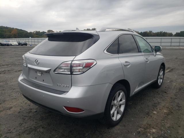 2T2ZK1BAXCC073167 - 2012 LEXUS RX 350 WHITE photo 4