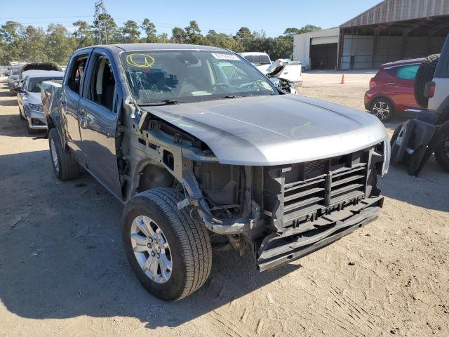 1GCGSCEN0M1112280 - 2021 CHEVROLET COLORADO L GRAY photo 1