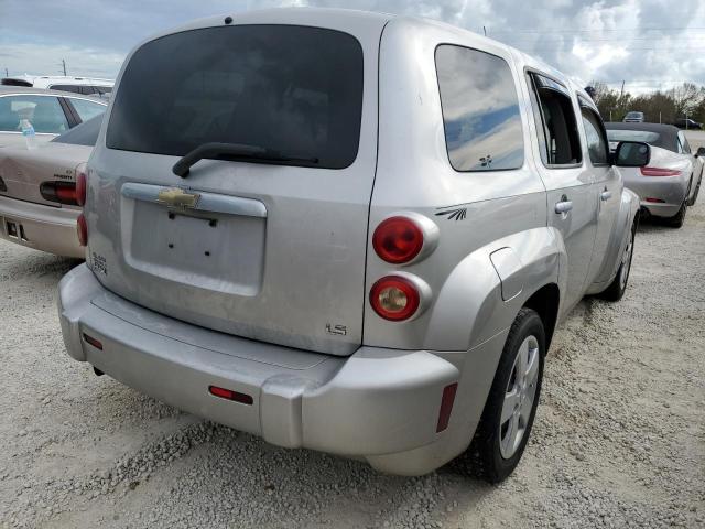 3GNDA13D57S631453 - 2007 CHEVROLET HHR LS SILVER photo 4