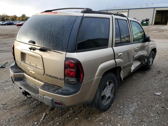 1GNDT13S742158641 - 2004 CHEVROLET TRAILBLAZE BEIGE photo 4