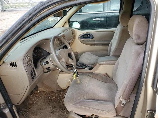 1GNDT13S742158641 - 2004 CHEVROLET TRAILBLAZE BEIGE photo 5