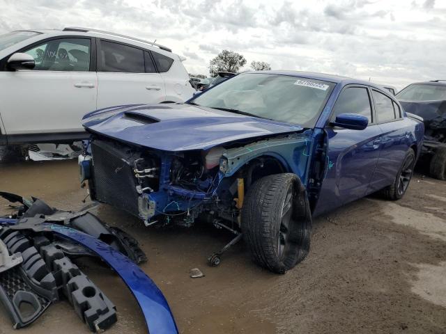 2C3CDXGJ7MH582564 - 2021 DODGE CHARGER SC BLUE photo 2