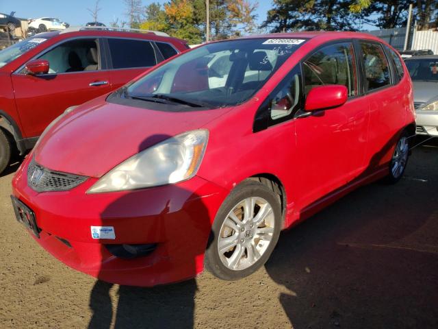 JHMGE87459S048438 - 2009 HONDA FIT RED photo 2