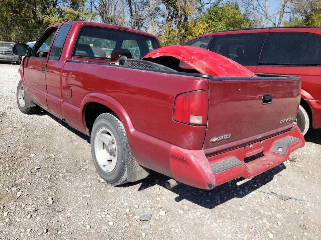 1GCCS19X2V8184640 - 1997 CHEVROLET S TRUCK S1 RED photo 3