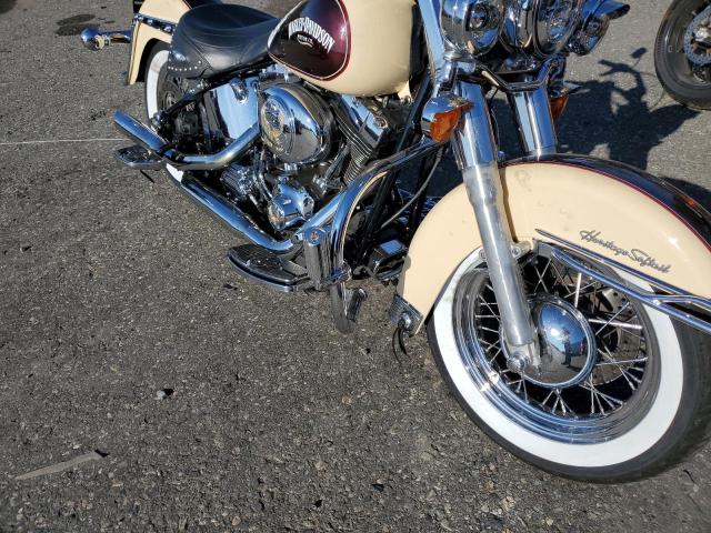 1HD1BWB106Y051210 - 2006 HARLEY-DAVIDSON FLSTCI CREAM photo 9