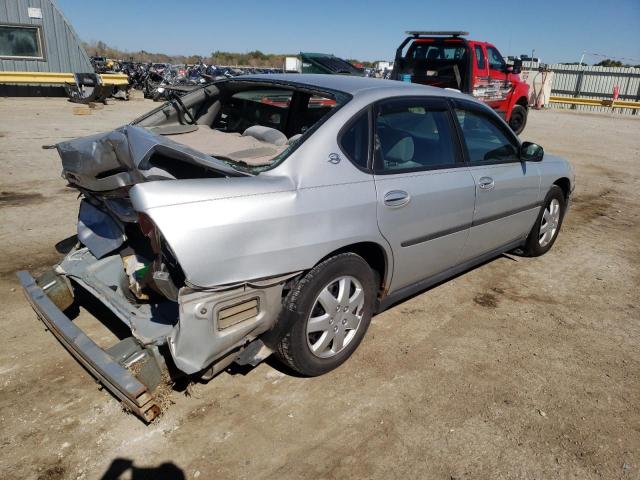 2G1WF55E729271567 - 2002 CHEVROLET IMPALA SILVER photo 4