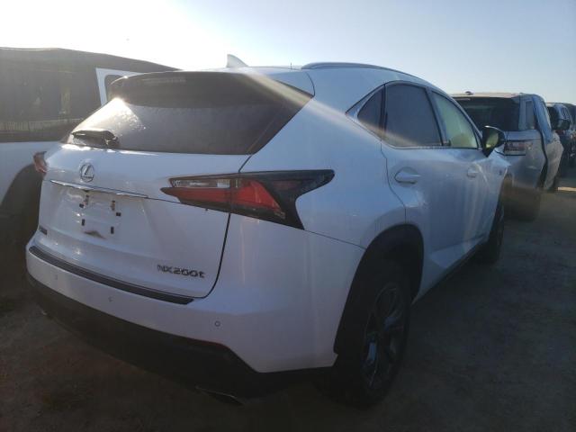 JTJYARBZ9H2075566 - 2017 LEXUS NX 200T BA WHITE photo 4