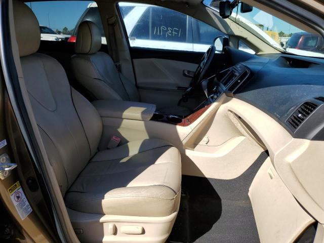 4T3ZK3BB6AU033860 - 2010 TOYOTA VENZA TAN photo 5