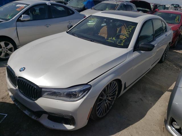 WBA7F0C5XJGM23954 - 2018 BMW 750 I WHITE photo 2