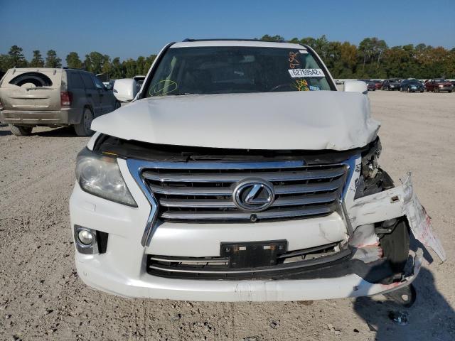 JTJHY7AX1D4126573 - 2013 LEXUS LX 570 WHITE photo 9