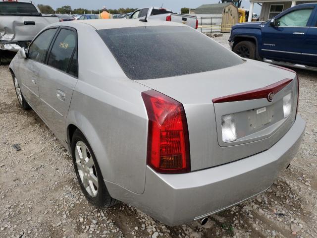 1G6DP577460163128 - 2006 CADILLAC CTS HI FEA SILVER photo 3