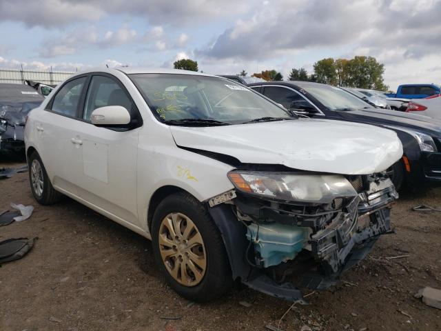 KNAFU4A23A5065514 - 2010 KIA FORTE EX WHITE photo 1