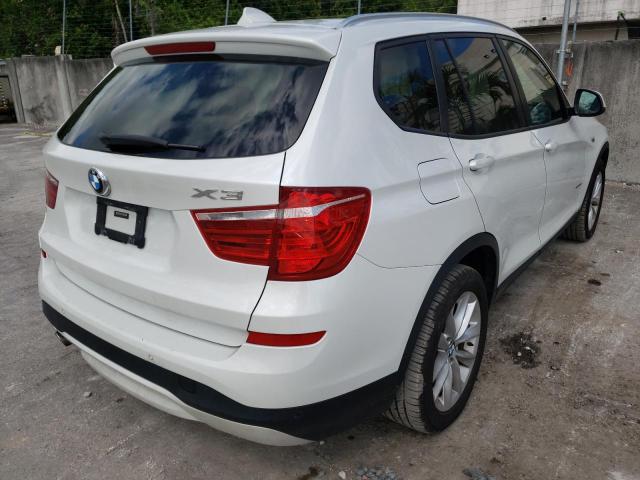 5UXWX9C58G0D74787 - 2016 BMW X3 XDRIVE2 WHITE photo 4