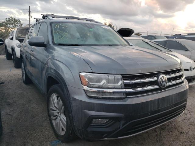 1V2WR2CA5KC515317 - 2019 VOLKSWAGEN ATLAS SE GRAY photo 1