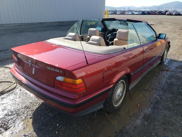 WBABJ6326RJD33302 - 1994 BMW 325 IC AUT RED photo 4