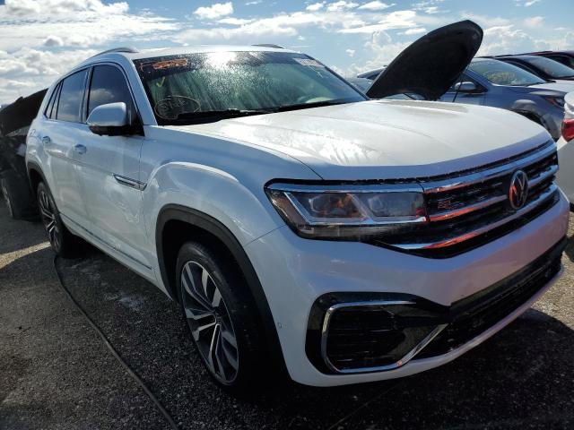 1V2FE2CA1NC202135 - 2022 VOLKSWAGEN ATLAS CROS Белый фото 1