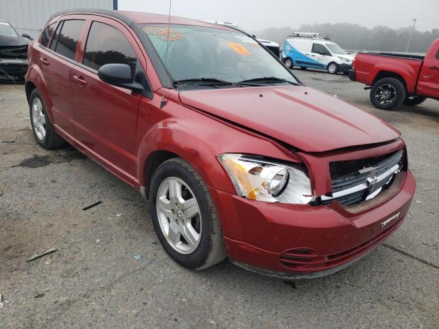 1B3HB48A49D100661 - 2009 DODGE CALIBER SX RED photo 1