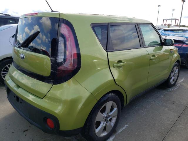 KNDJN2A23J7890925 - 2018 KIA SOUL GREEN photo 4