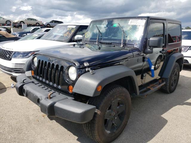 1C4AJWAG9CL270704 - 2012 JEEP WRANGLER S BLACK photo 2