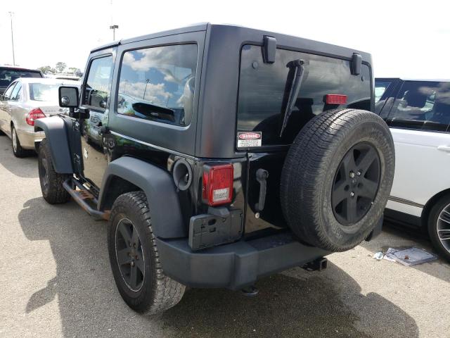 1C4AJWAG9CL270704 - 2012 JEEP WRANGLER S BLACK photo 3