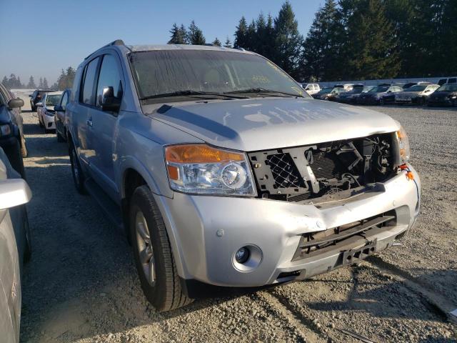 5N1AA08C08N624147 - 2008 NISSAN ARMADA SE SILVER photo 1