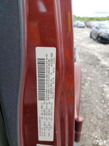 1J4GA59167L156275 - 2007 JEEP WRANGLER S MAROON photo 10