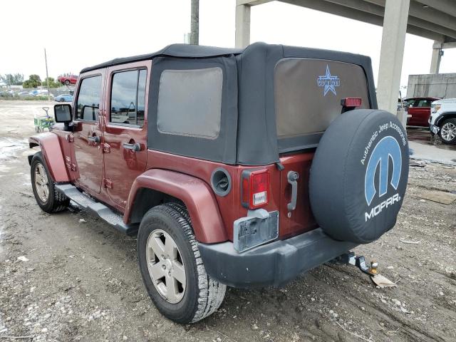 1J4GA59167L156275 - 2007 JEEP WRANGLER S MAROON photo 3