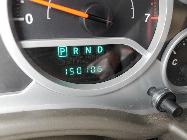 1J4GA59167L156275 - 2007 JEEP WRANGLER S MAROON photo 8