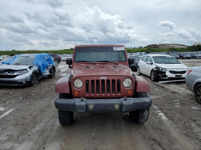 1J4GA59167L156275 - 2007 JEEP WRANGLER S MAROON photo 9