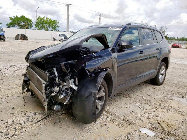 1V2CP2CA0JC596170 - 2018 VOLKSWAGEN ATLAS SE BLACK photo 2