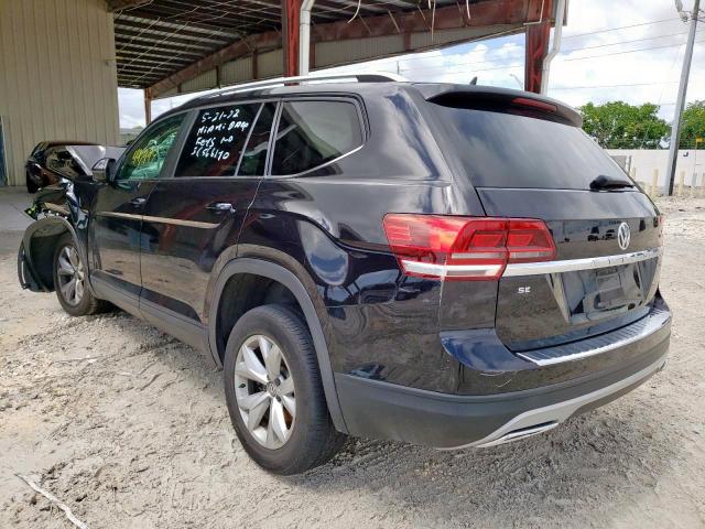 1V2CP2CA0JC596170 - 2018 VOLKSWAGEN ATLAS SE BLACK photo 3