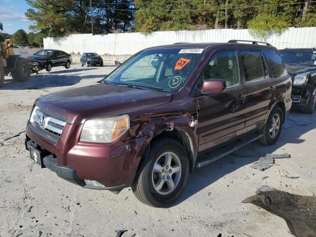 5FNYF28378B****** - 2008 HONDA PILOT SE BURGUNDY photo 2