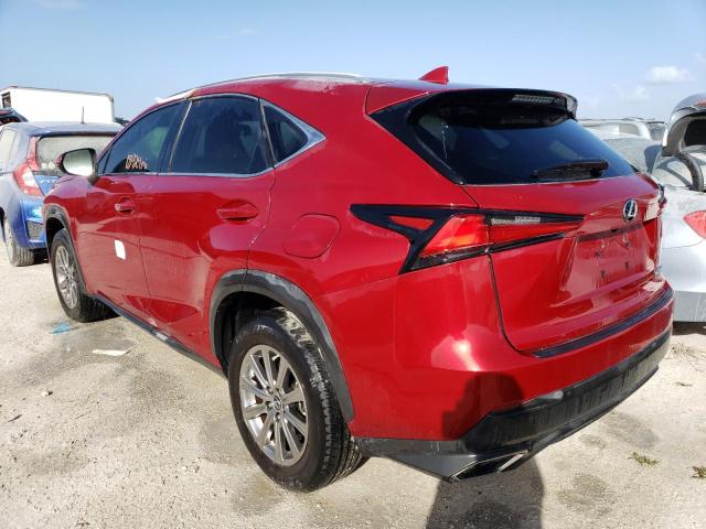 JTJDARBZ8M5024289 - 2021 LEXUS NX 300 BAS RED photo 3