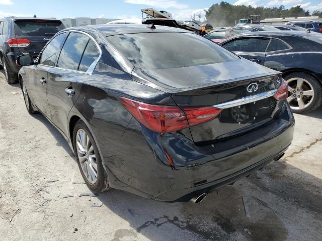 JN1EV7BP1NM311594 - 2022 INFINITI Q50 LUXE BLACK photo 3