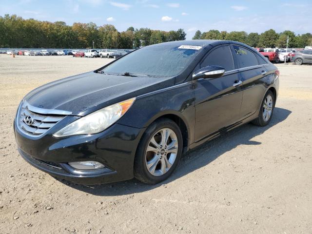 5NPEC4AC8BH030737 - 2011 HYUNDAI SONATA SE BLACK photo 2