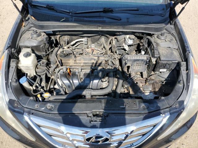 5NPEC4AC8BH030737 - 2011 HYUNDAI SONATA SE BLACK photo 7