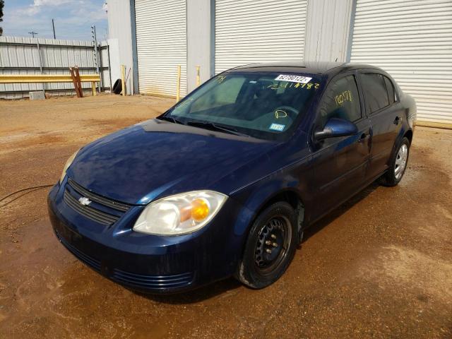 1G1AD5F53A7241982 - 2010 CHEVROLET COBALT 1LT BLUE photo 2