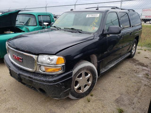 1GKFK66U24J208354 - 2004 GMC YUKON XL D BLACK photo 2