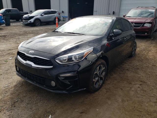 3KPF24AD3LE171284 - 2020 KIA FORTE FE BLACK photo 2