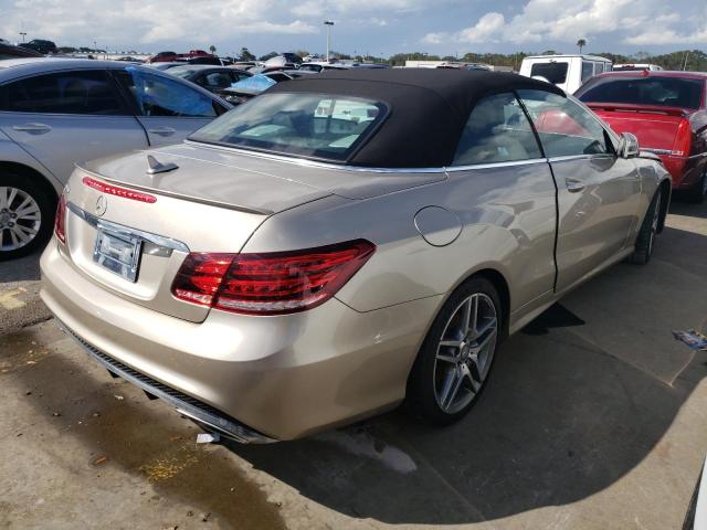 WDDKK7DF4GF331963 - 2016 MERCEDES-BENZ E 550 BEIGE photo 4