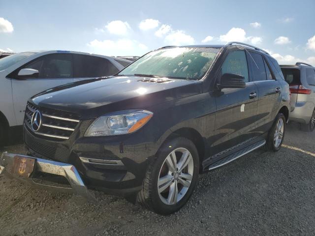 4JGDA5HBXFA477759 - 2015 MERCEDES-BENZ ML 350 4MA BLACK photo 2