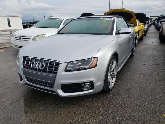 WAUVGAFH0CN005854 - 2012 AUDI S5 PRESTIG SILVER photo 2