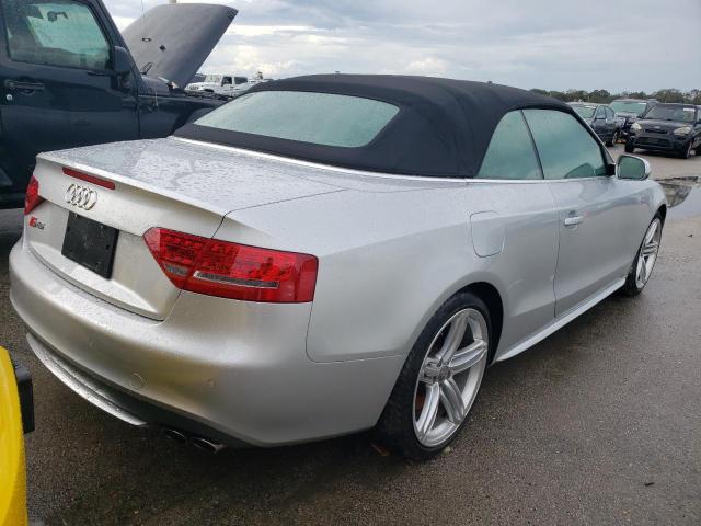WAUVGAFH0CN005854 - 2012 AUDI S5 PRESTIG SILVER photo 4