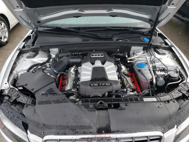 WAUVGAFH0CN005854 - 2012 AUDI S5 PRESTIG SILVER photo 7