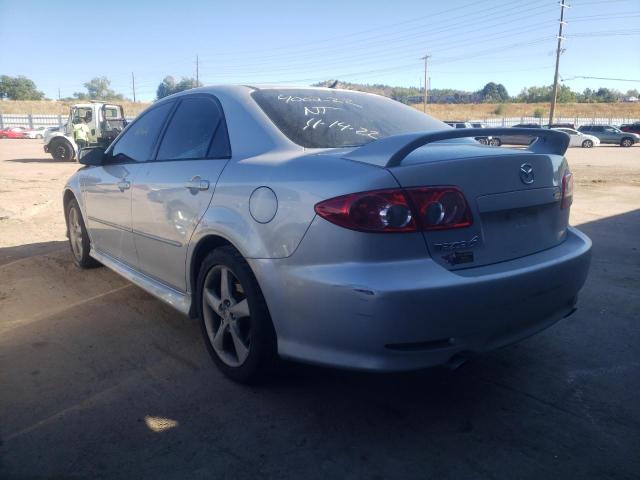 1YVFP80C845N78834 - 2004 MAZDA 6 I SILVER photo 3