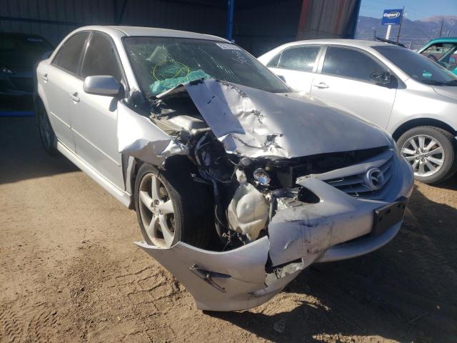 1YVFP80C845N78834 - 2004 MAZDA 6 I SILVER photo 9