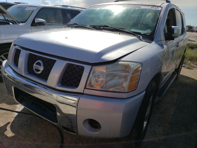 5N1BA08A77N713053 - 2007 NISSAN ARMADA SE SILVER photo 2